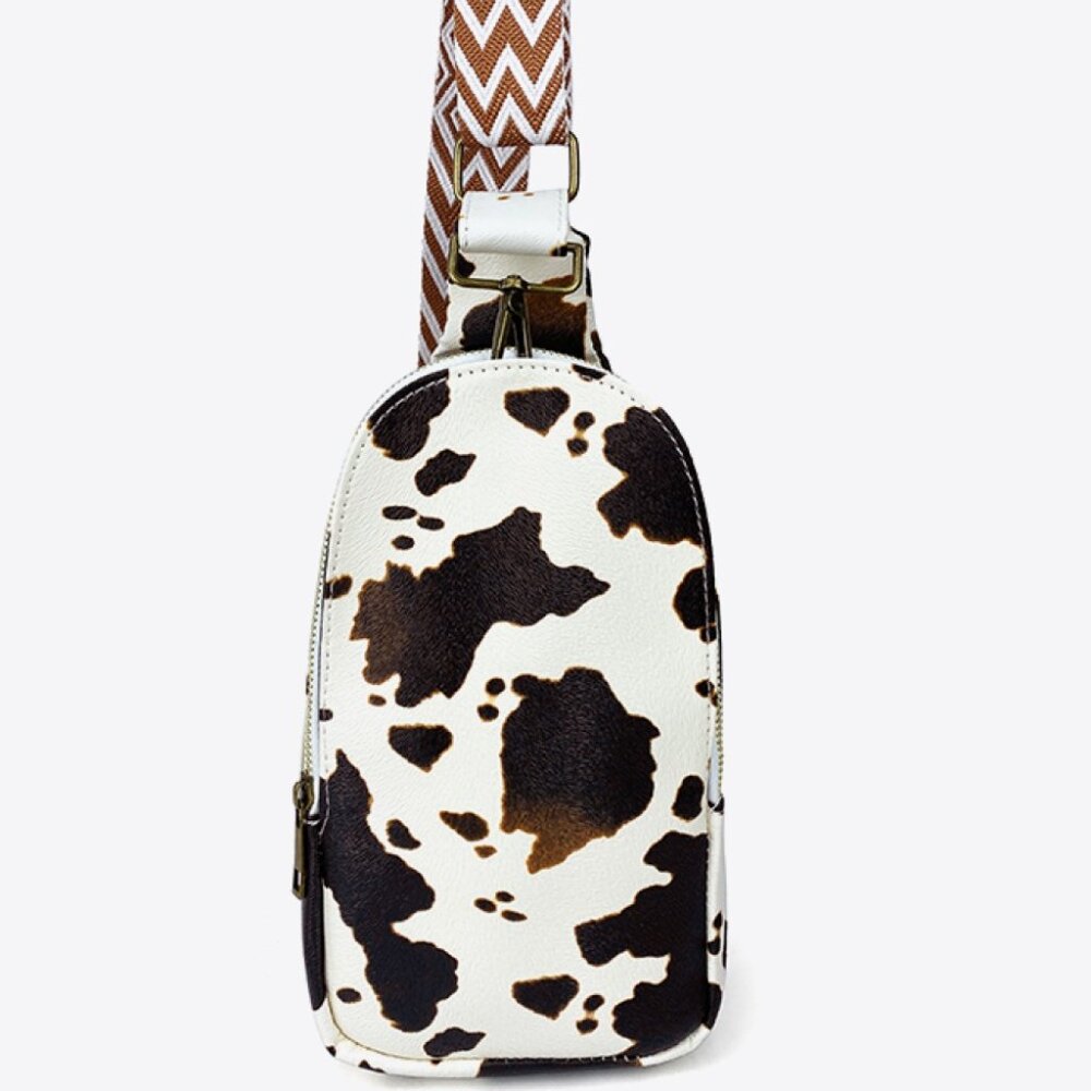 Cow Print Crossbody Bag